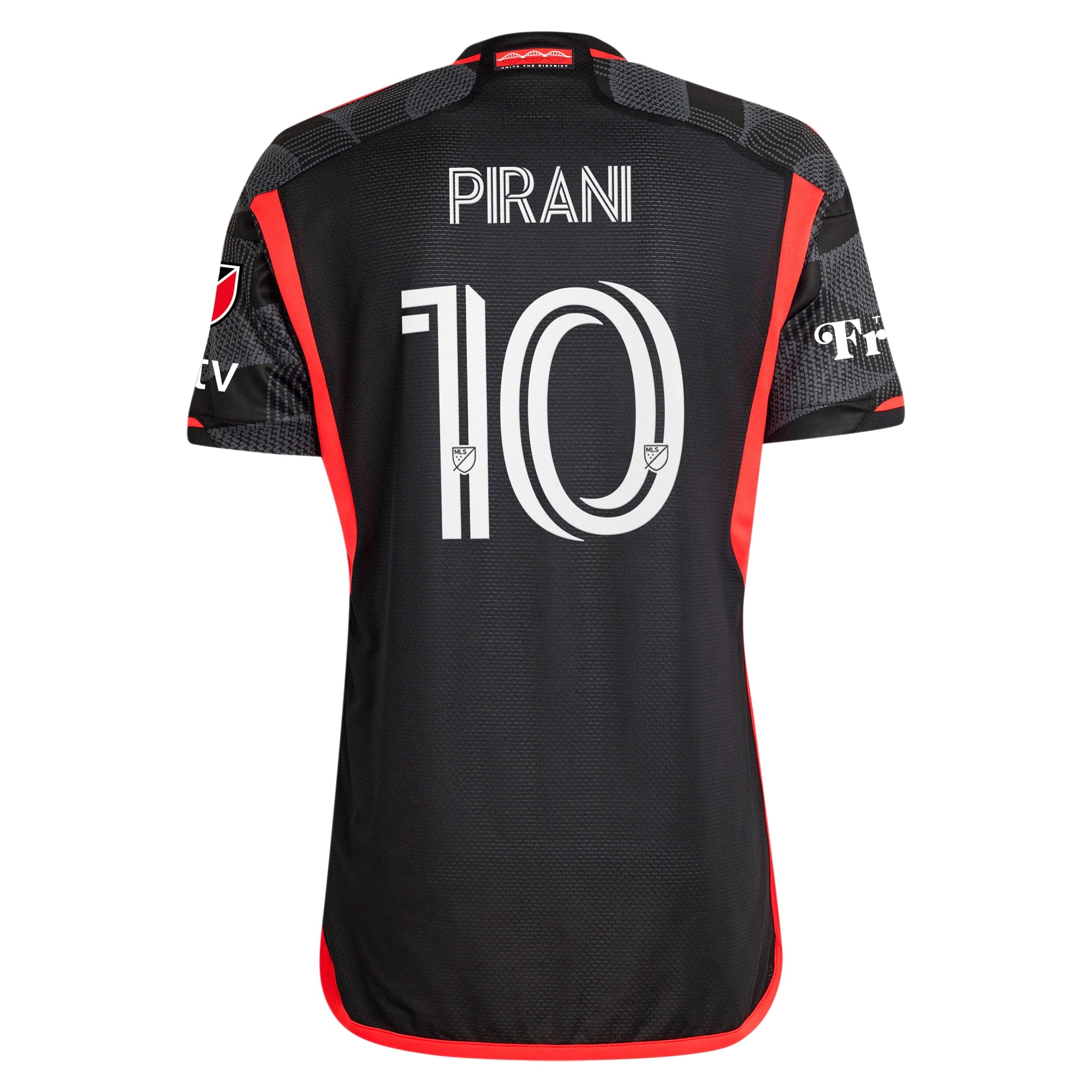 Gabriel Pirani D.C. United 2024 The Icon Kit Player Shirt – Black
