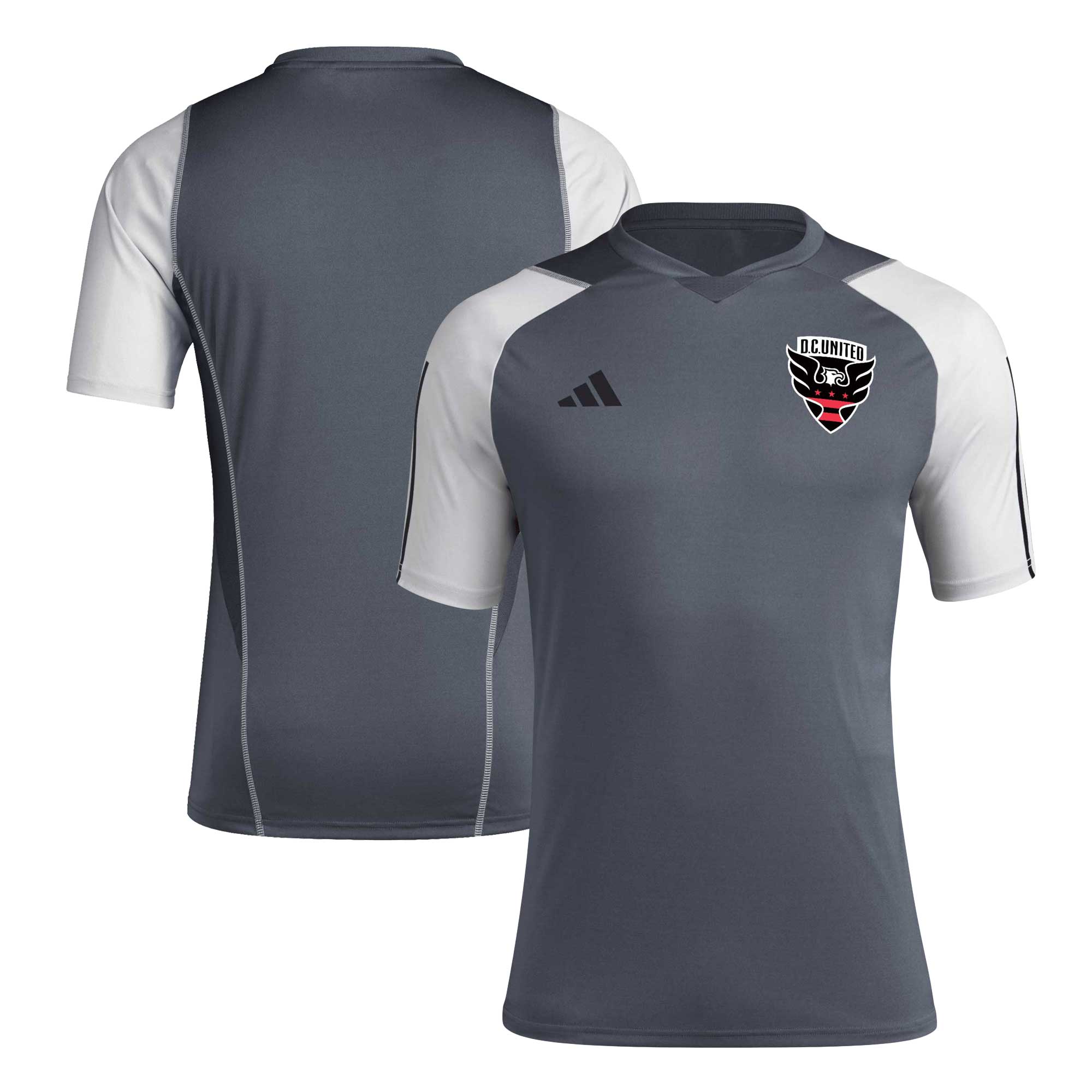 D.C. United 2024 AEROREADY Training Shirt - Gray