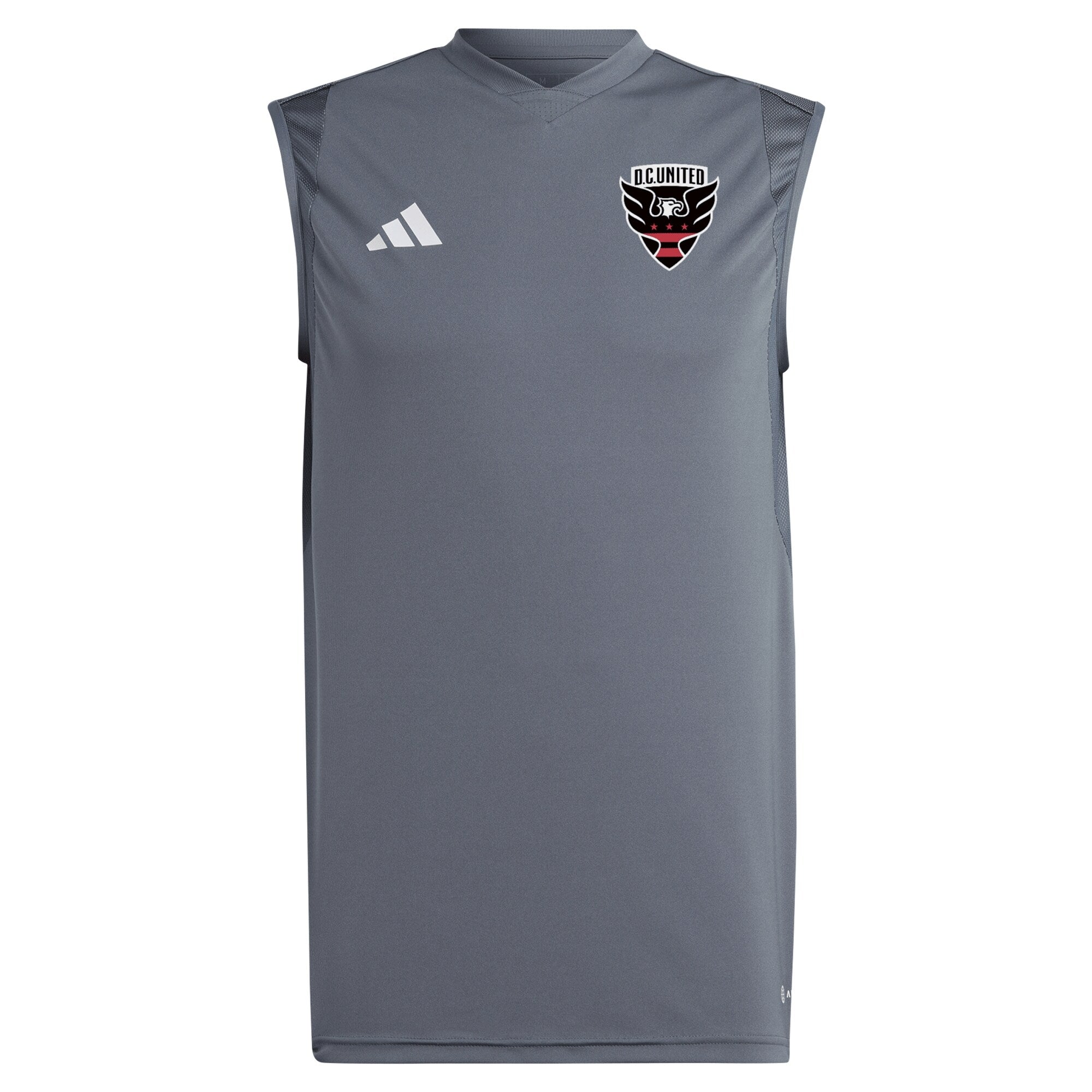 D.C. United 2024 Sleeveless Training Shirt - Gray