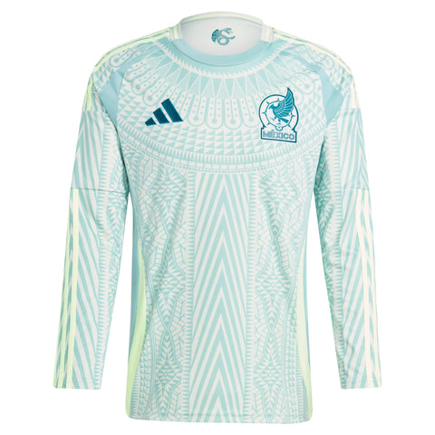 Mexico National Team 2024 Away Long Sleeve Shirt - Green