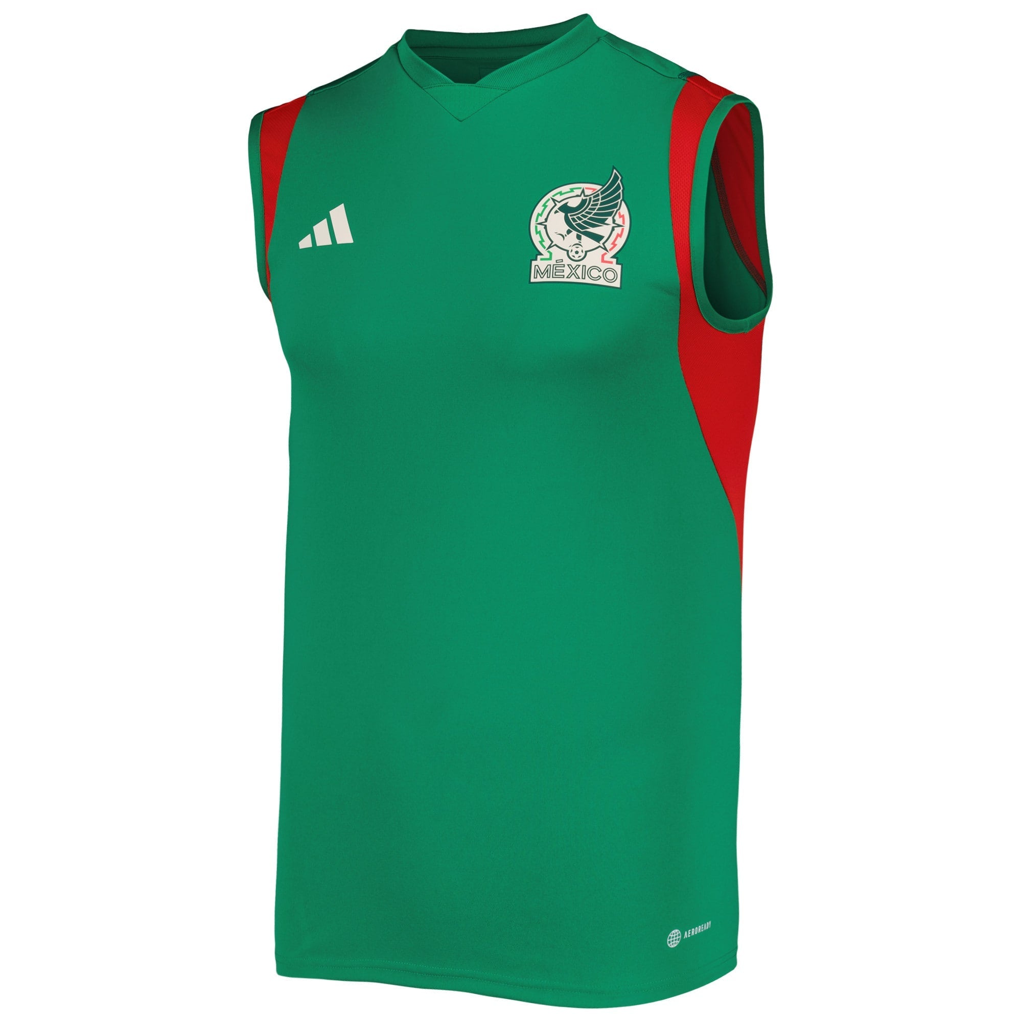 Mexico National Team Sleeveless Training Shirt - Green