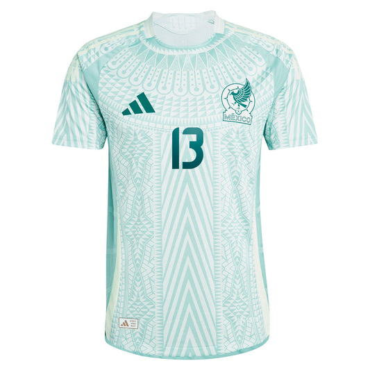 Guillermo Ochoa Mexico National Team 2024 Away Player Shirt - Green