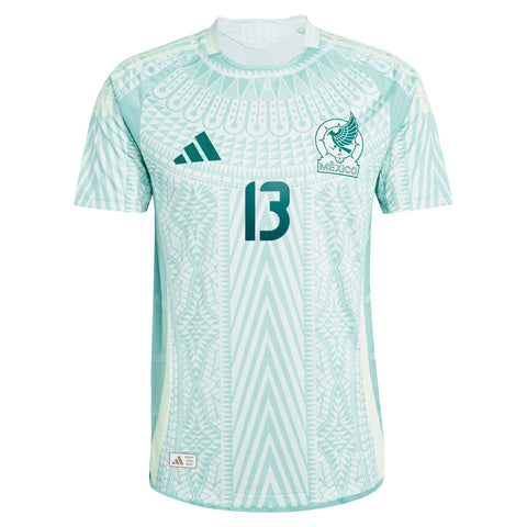 Guillermo Ochoa Mexico National Team 2024 Away Player Shirt - Green