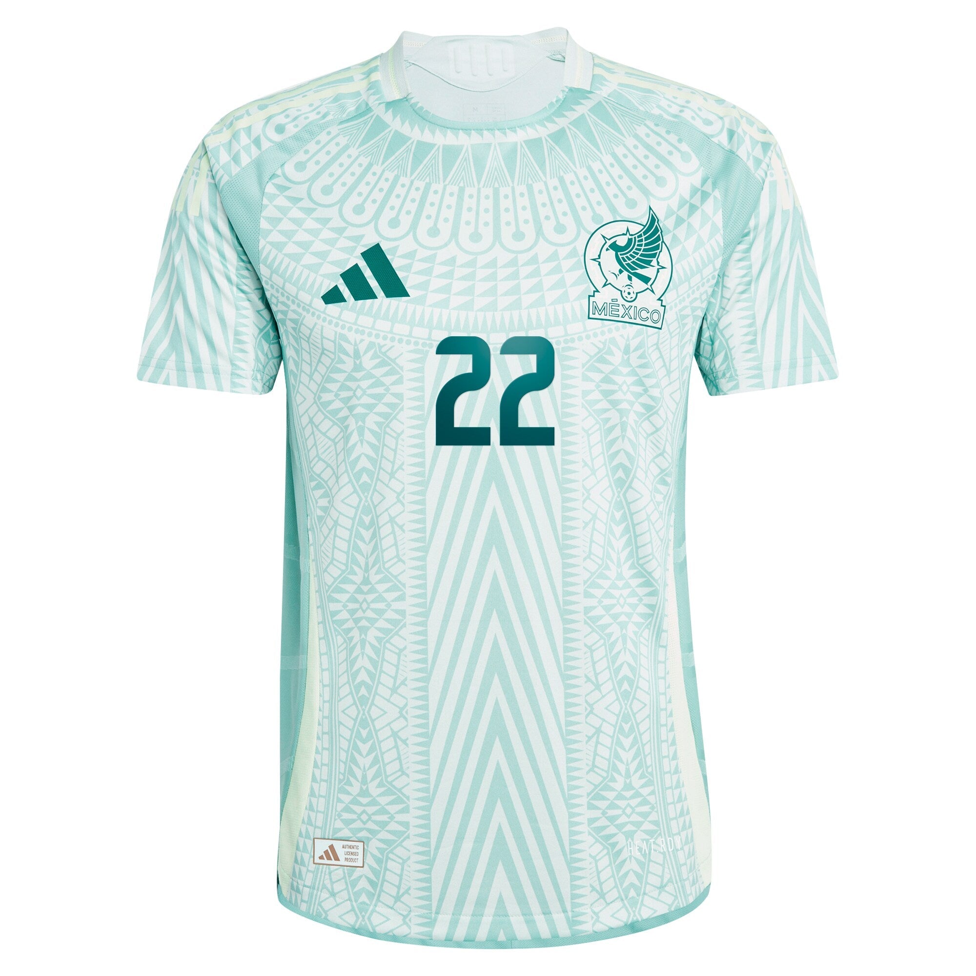 Hirving Lozano Mexico National Team 2024 Away Player Shirt - Green