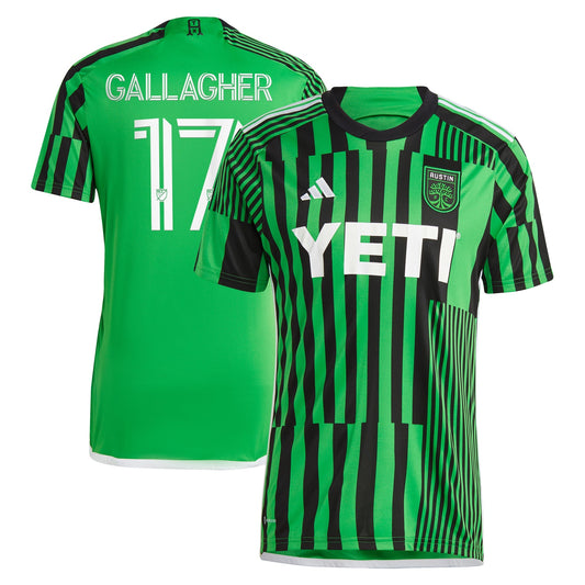 Jon Gallagher Austin FC 2024 Las Voces Kit Player Shirt – Green