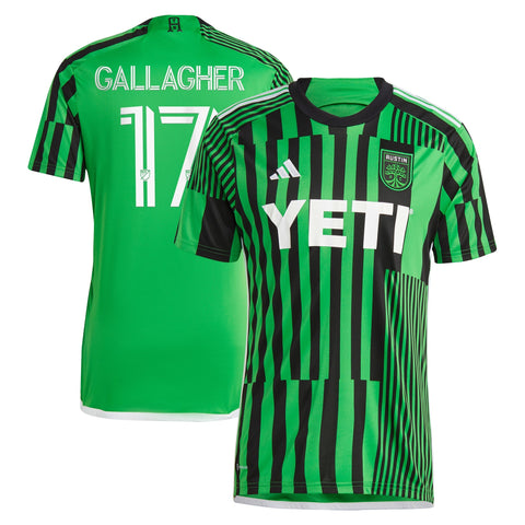 Jon Gallagher Austin FC 2024 Las Voces Kit Player Shirt – Green