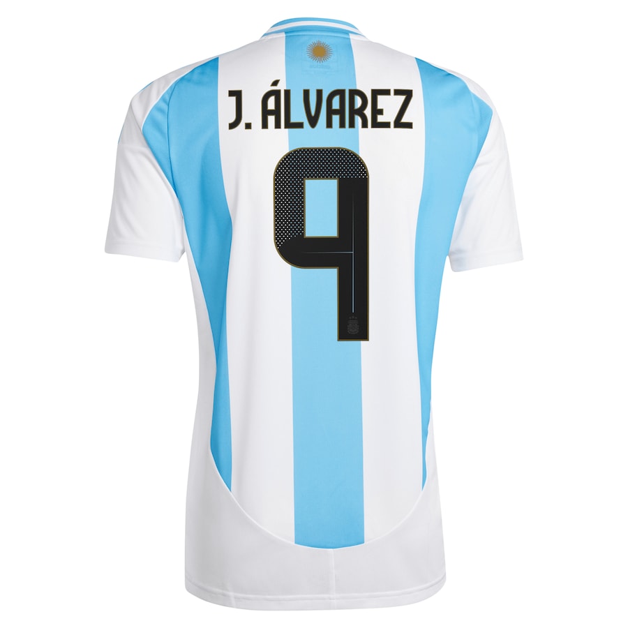 Julián Álvarez Argentina National Team 2024 Home Shirt - White