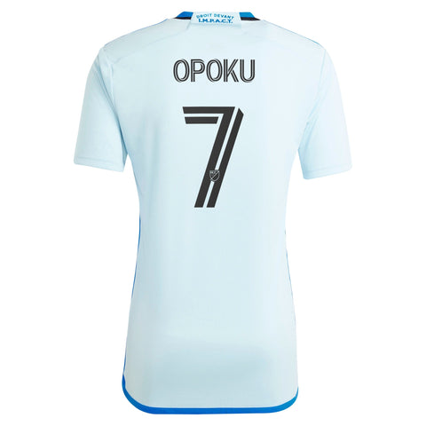 Kwadwo Opoku CF Montreal 2024 La Main Player Shirt – Light Blue