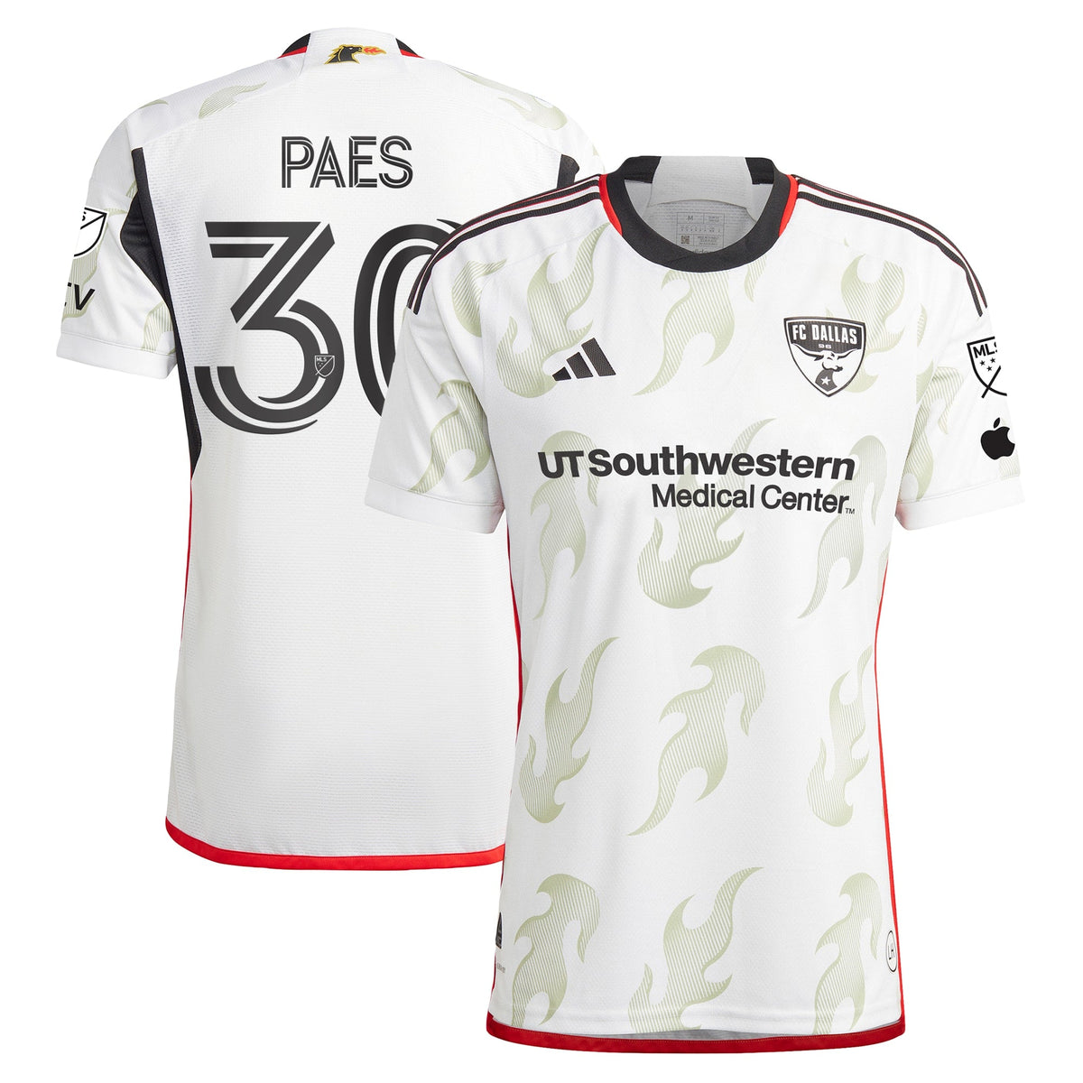 Maarten Paes FC Dallas 2024 Burn Baby Burn Player Shirt – White