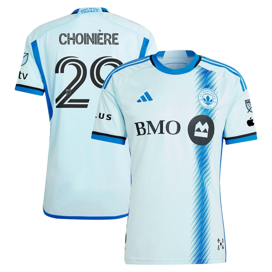 Mathieu Choinière CF Montreal 2024 La Main Player Shirt – Light Blue