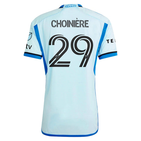 Mathieu Choinière CF Montreal 2024 La Main Player Shirt – Light Blue