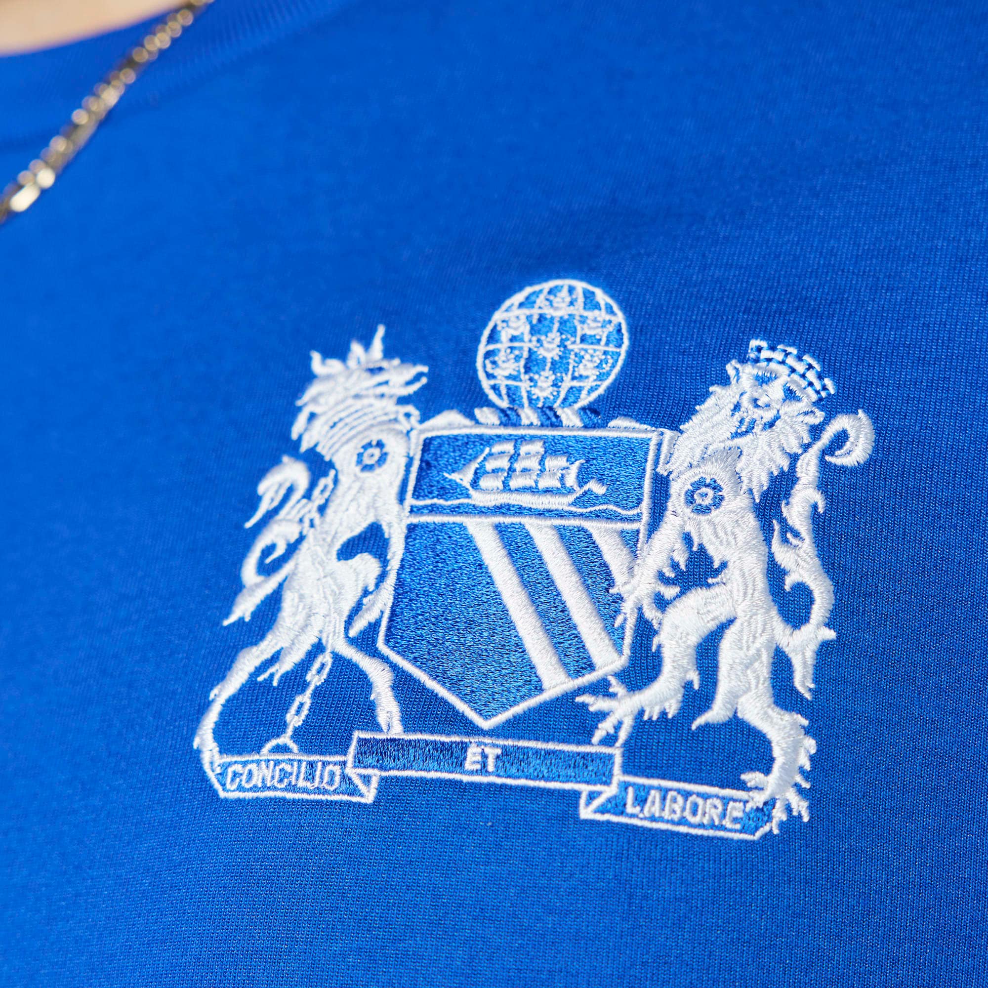 Manchester United x George Best Originals Lifestyler Long Sleeve Shirt - Blue