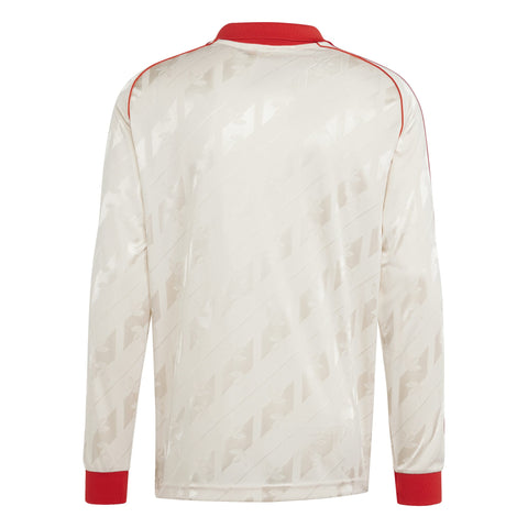Bayern Munich Originals Lifestyler Long Sleeve Shirt - Cream