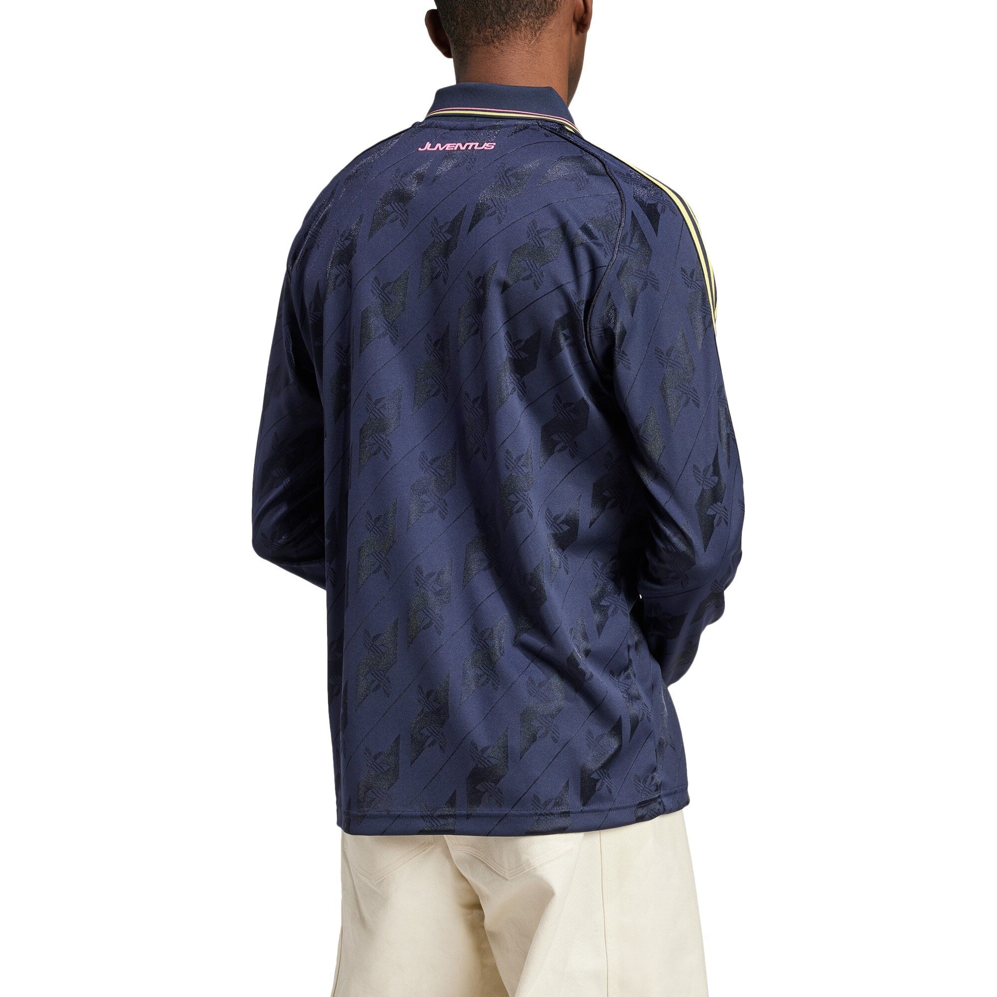 Juventus Originals Lifestyler Long Sleeve Fashion Shirt - Navy