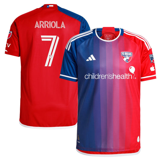 Paul Arriola FC Dallas 2024 After Burner Player Shirt – Navy