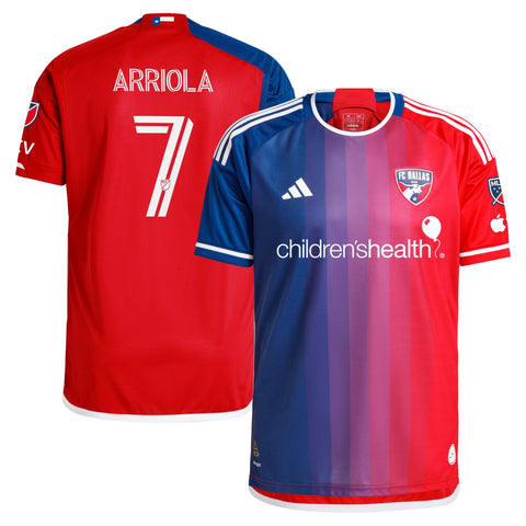 Paul Arriola FC Dallas 2024 After Burner Player Shirt – Navy