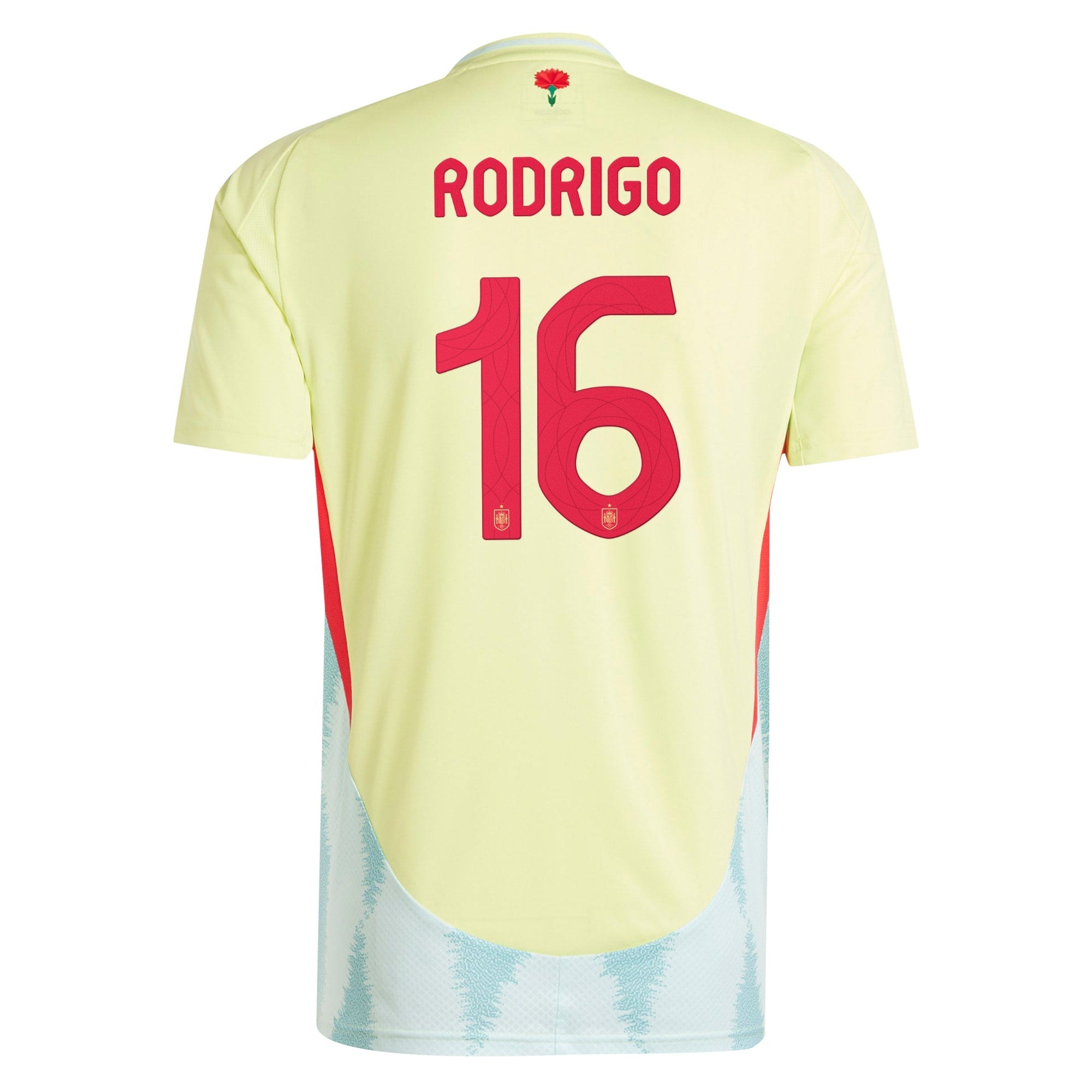 Rodrigo Spain National Team 2024 Away Shirt - Yellow