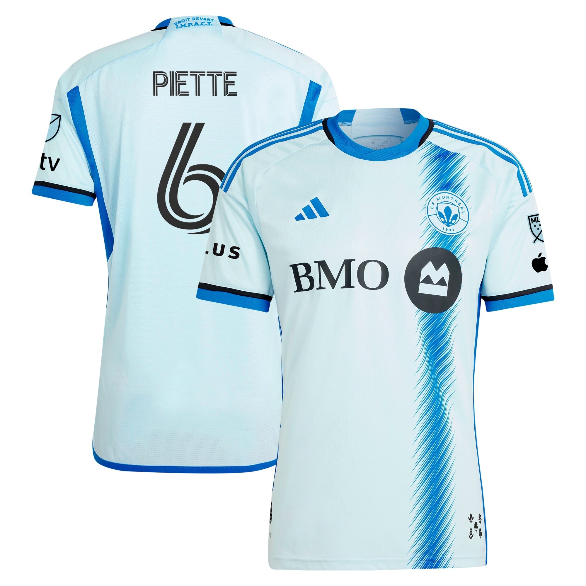 Samuel Piette CF Montreal 2024 La Main Player Shirt – Light Blue