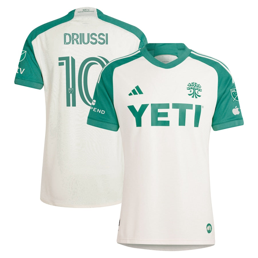 Sebastián Driussi Austin FC 2024 The Armadillo Kit Player Shirt – Tan