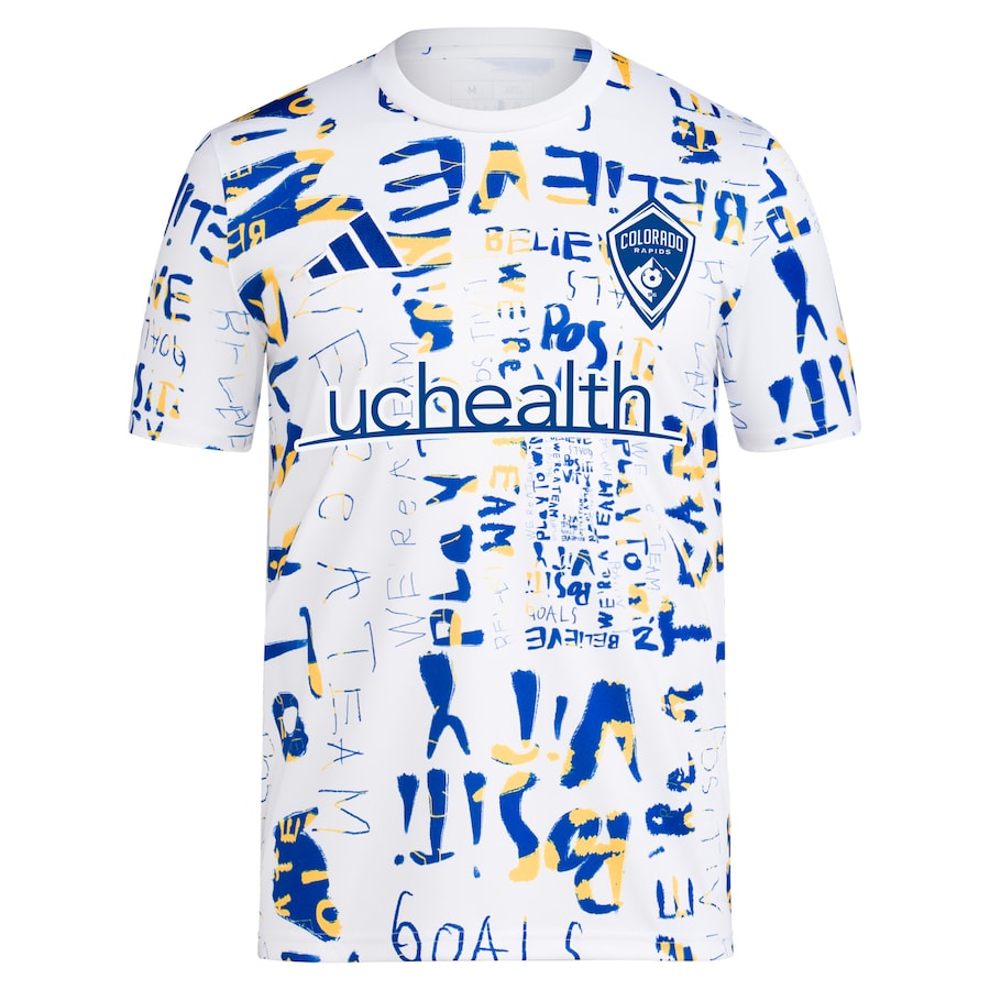 Colorado Rapids 2024 MLS Kick Childhood Cancer Pre-Match Top - White