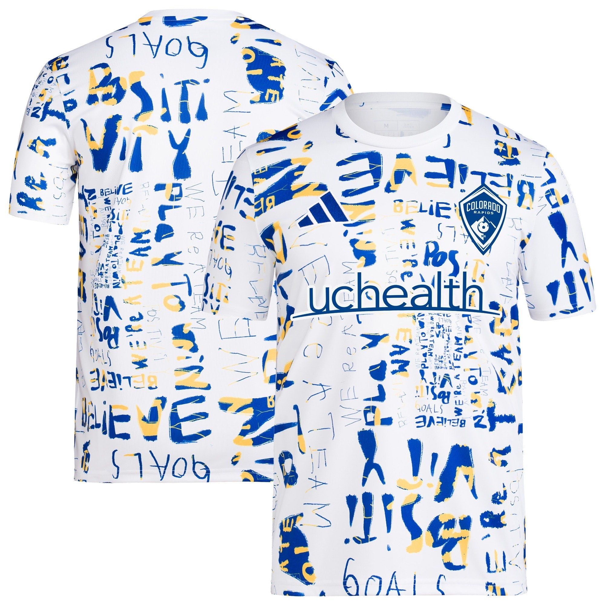 Colorado Rapids 2024 MLS Kick Childhood Cancer Pre-Match Top - White