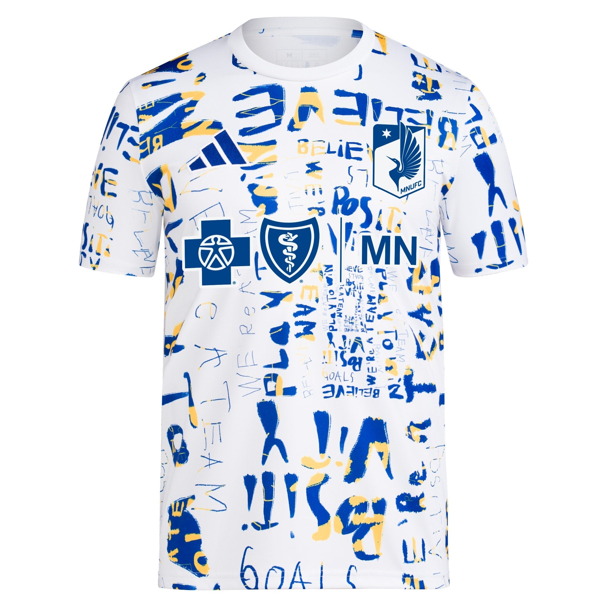 Minnesota United FC 2024 MLS Kick Childhood Cancer Pre-Match Top - White