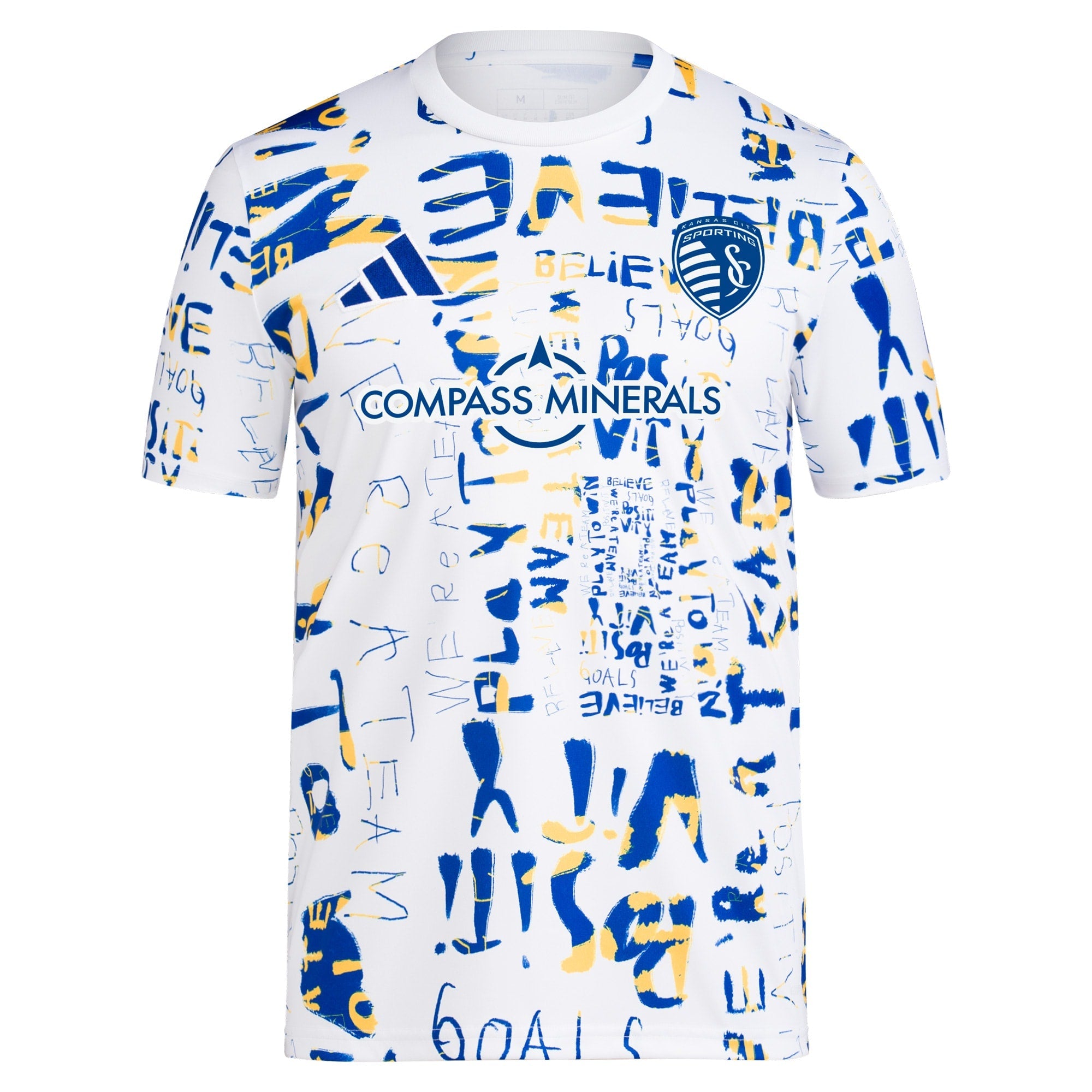Sporting Kansas City 2024 MLS Kick Childhood Cancer Pre-Match Top - White