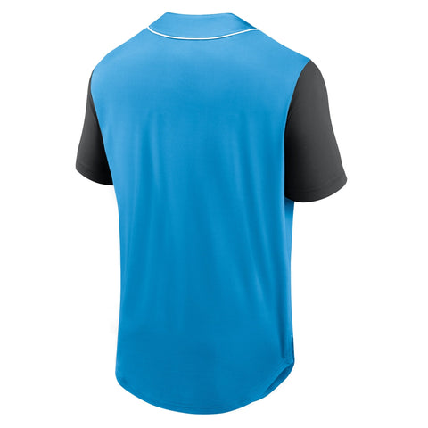 Charlotte FC Fanatics Balance Fashion Baseball Shirt - Blue