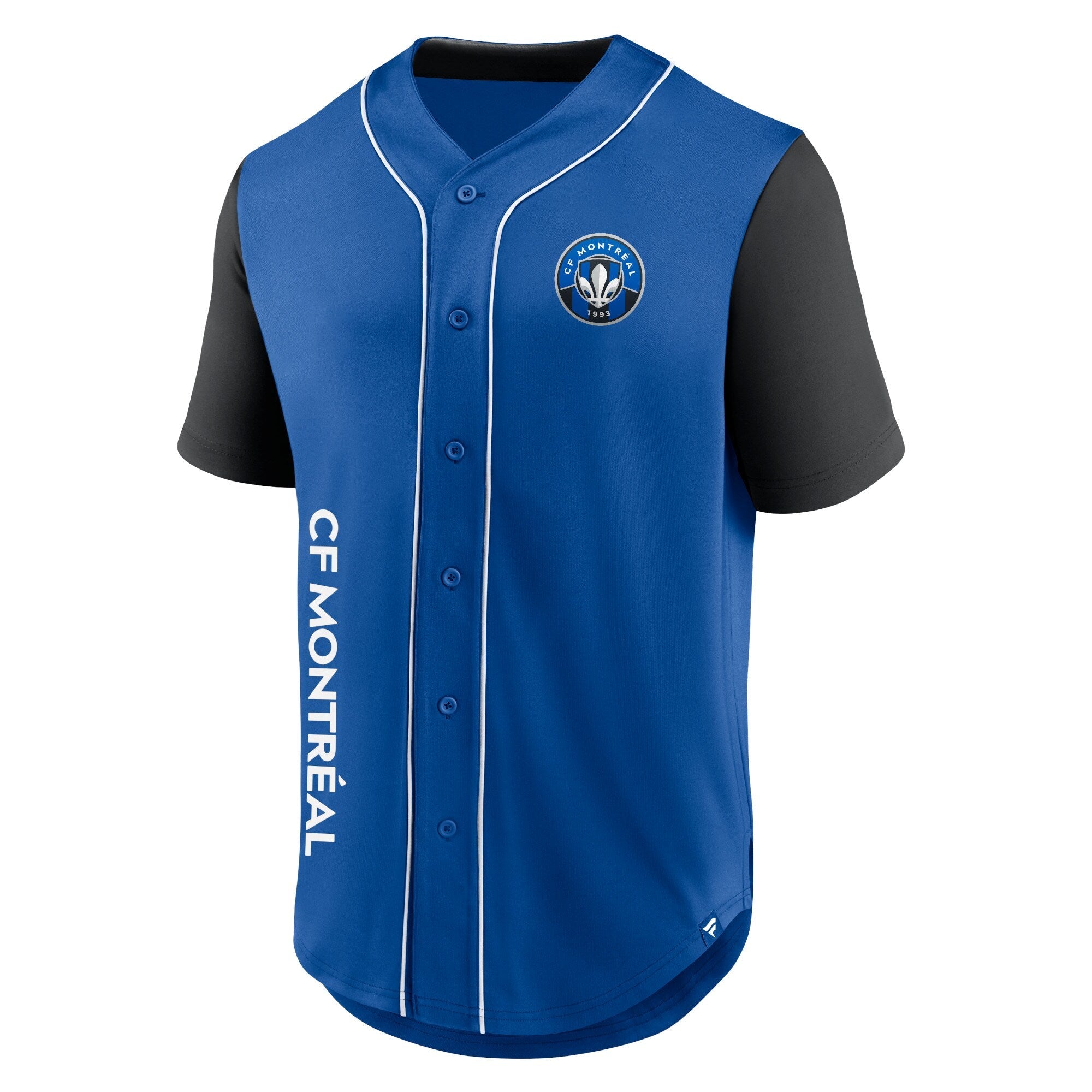 CF Montreal Fanatics Balance Fashion Baseball Shirt - Royal