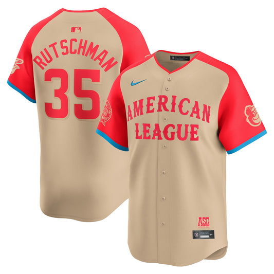 Adley Rutschman American League 2024 MLB All-Star Game Limited Player Shirt - Cream