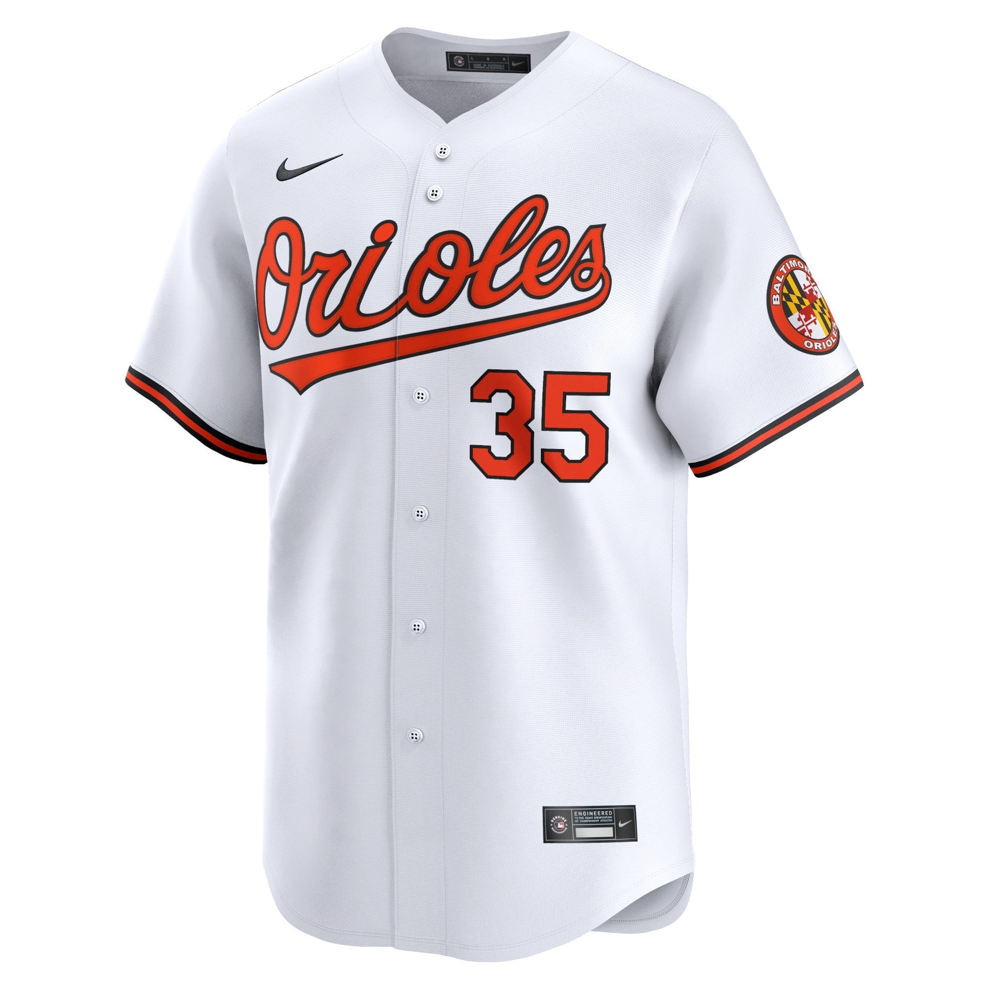 Adley Rutschman Baltimore Orioles Home Limited Player Shirt - White