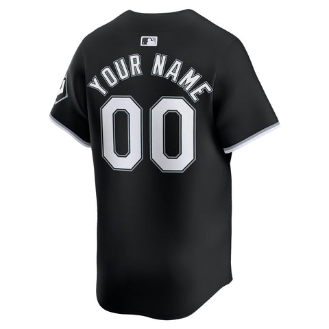 Chicago White Sox Alternate Limited Custom Shirt – Black