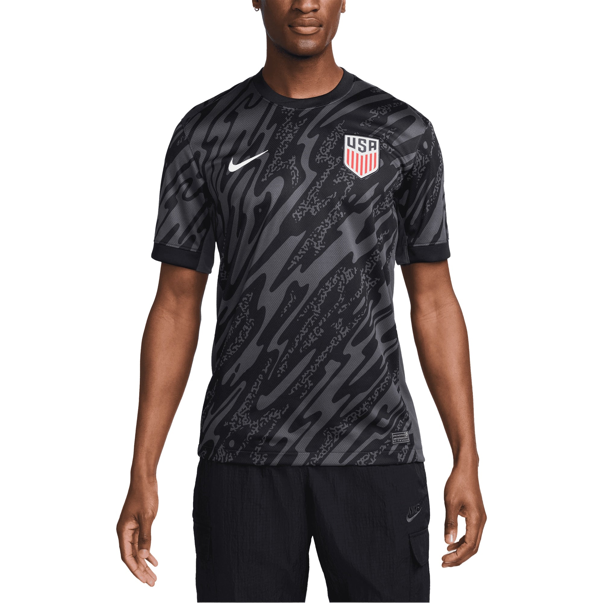 USMNT 2024 Goalkeeper Stadium Shirt - Black
