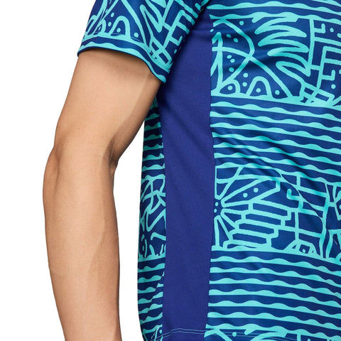 Brazil National Team 2024 Academy Pro Pre-Match Top - Blue