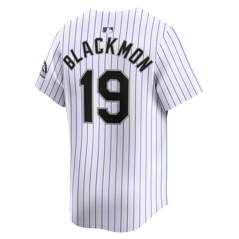 Charlie Blackmon Colorado Rockies Home Limited Player Shirt - White