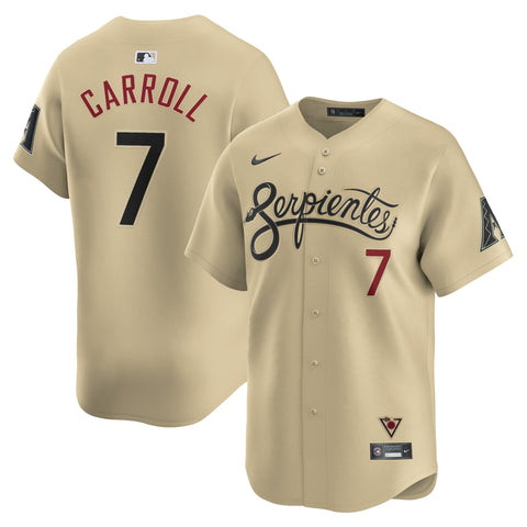Corbin Carroll Arizona Diamondbacks City Connect Limited Player Shirt - Sand