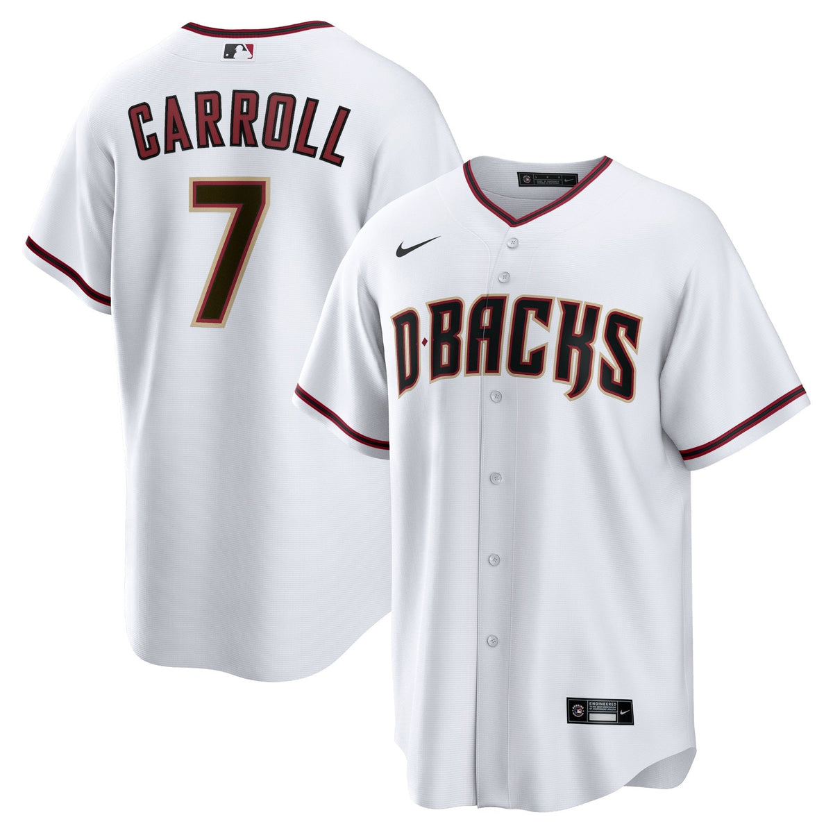 Corbin Carroll Arizona Diamondbacks Home Player Shirt - White