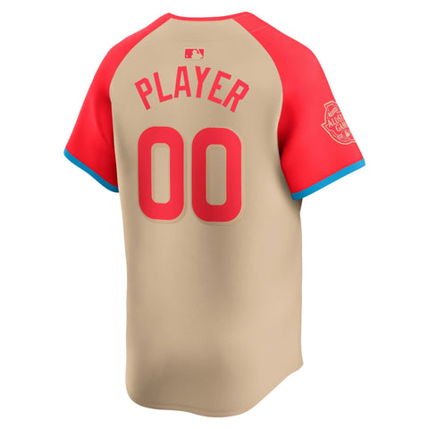 American League 2024 MLB All-Star Game Limited Pick-A-Player Custom Shirt - Cream
