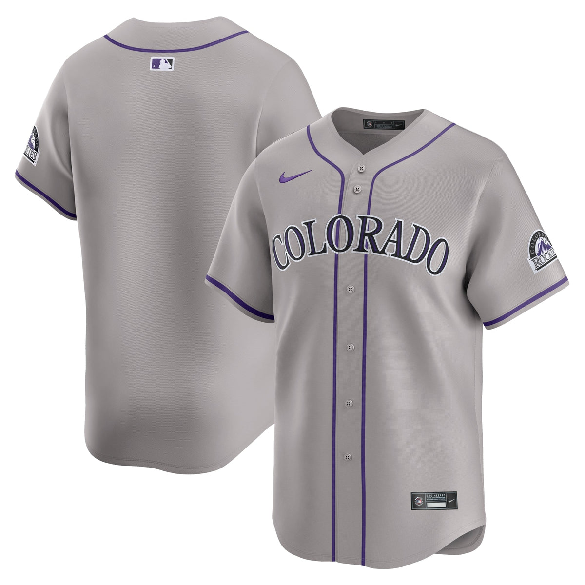 Colorado Rockies Road Limited Shirt – Gray