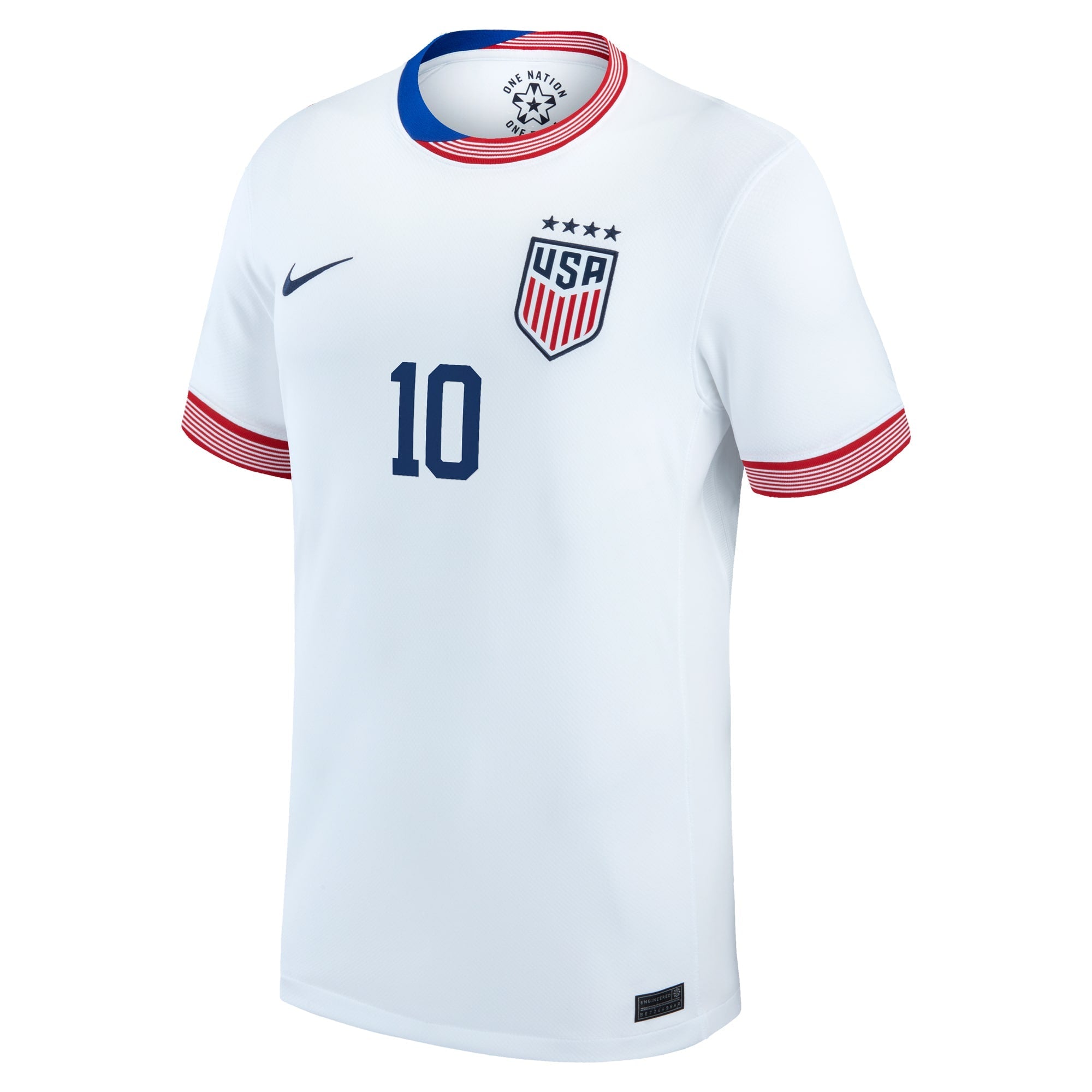 Lindsey Horan USWNT 2024 Home Stadium Player Shirt – White