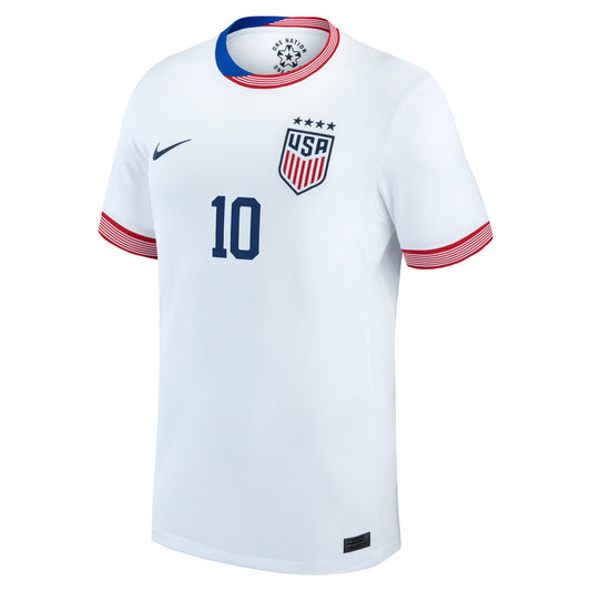 Lindsey Horan USWNT 2024 Home Stadium Player Shirt – White