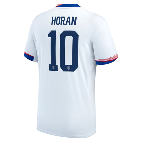 Lindsey Horan USWNT 2024 Home Stadium Player Shirt – White