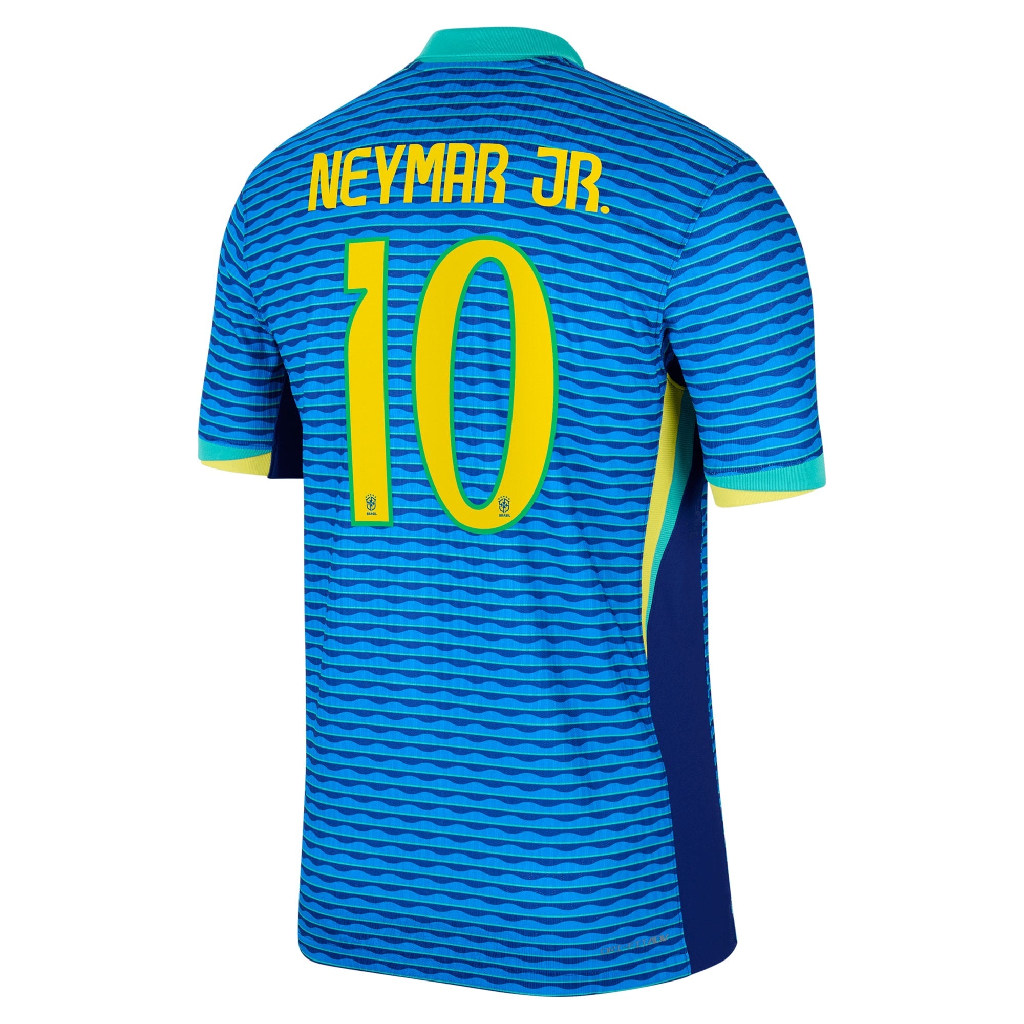 Neymar Jr. Brazil National Team 2024 Away Match Player Shirt – Blue