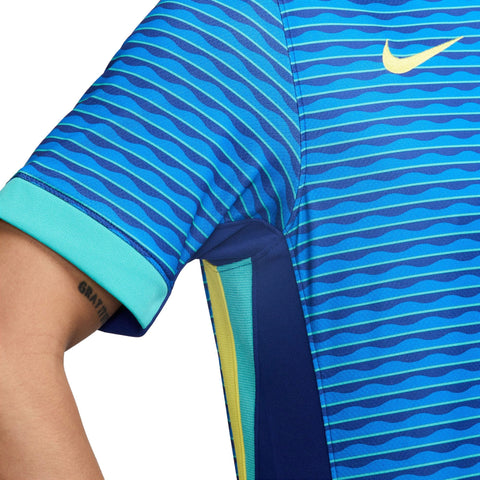 Neymar Jr. Brazil National Team 2024 Away Stadium Player Shirt – Blue
