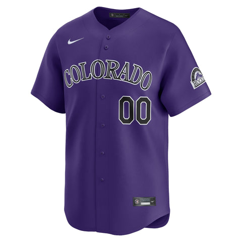 Colorado Rockies Alternate Limited Custom Shirt – Purple