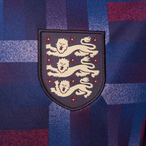 England National Team 2024 Academy Pro Pre-Match Top - Purple
