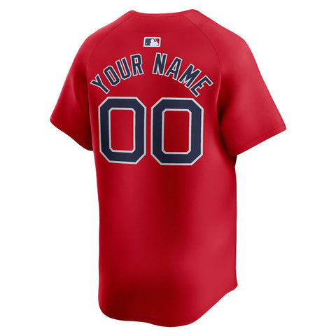 Boston Red Sox Alternate Limited Custom Shirt – Red