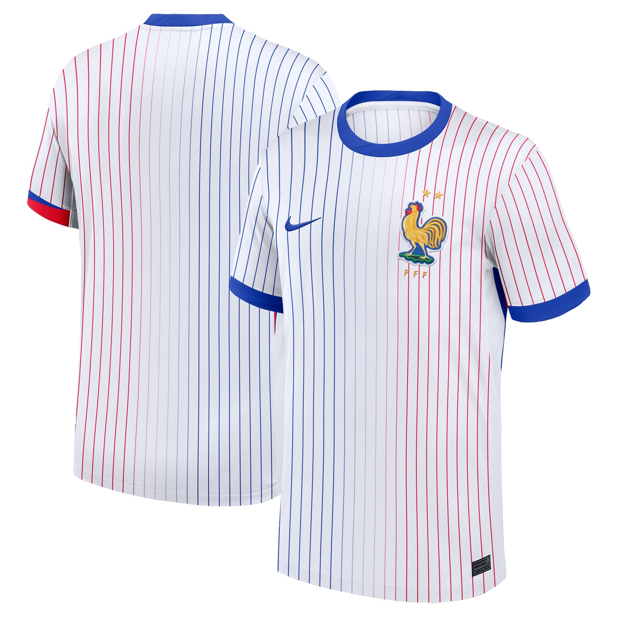 France National Team 2024 Away Blank Shirt - White