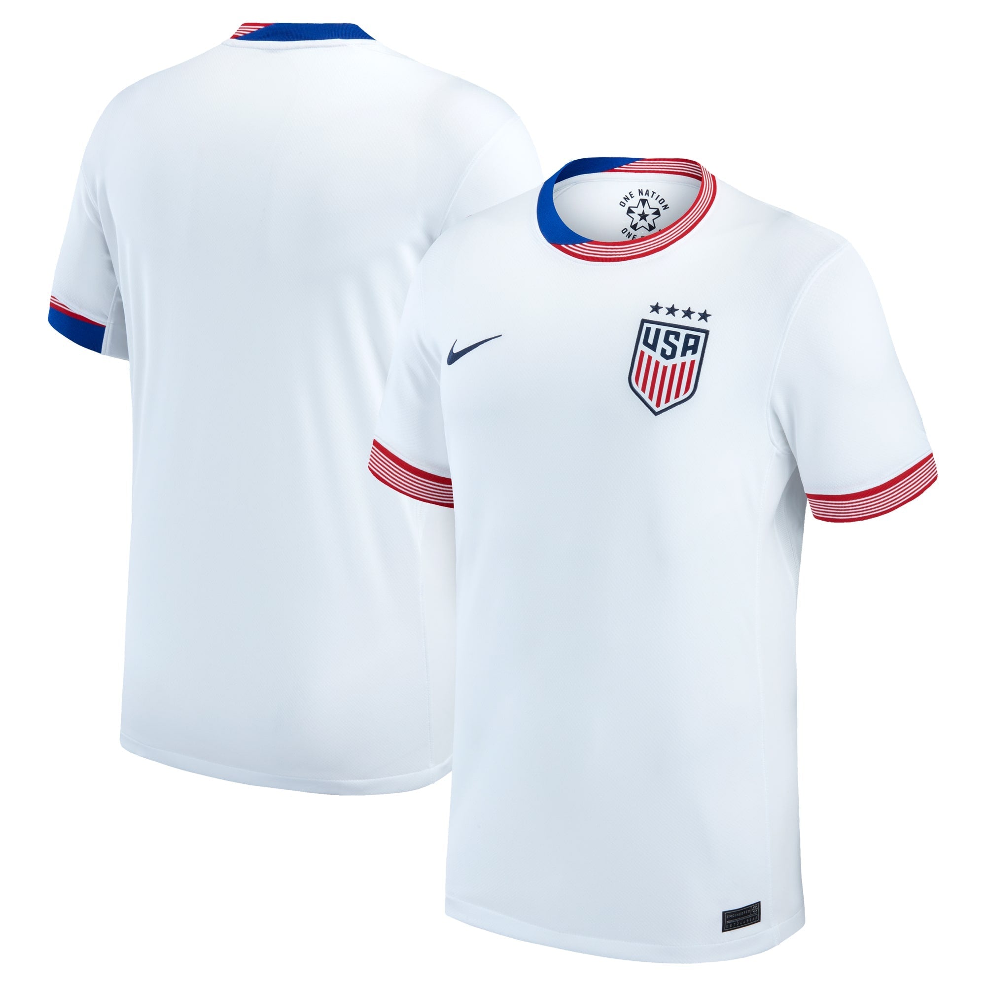 USWNT 2024 Home Stadium Shirt – White