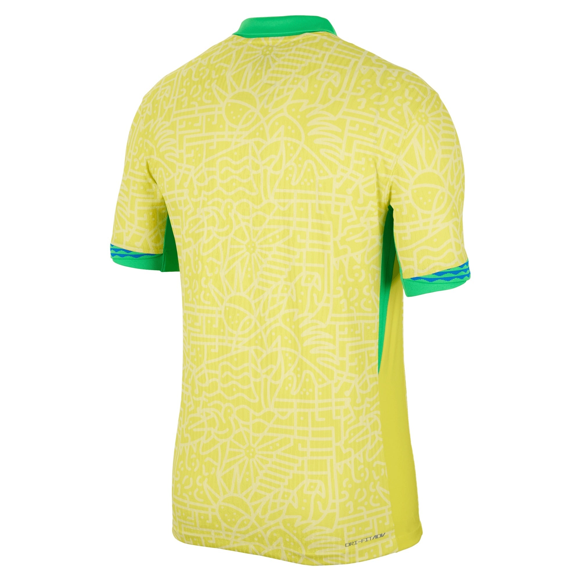 Brazil National Team 2024 Home Match Shirt – Yellow